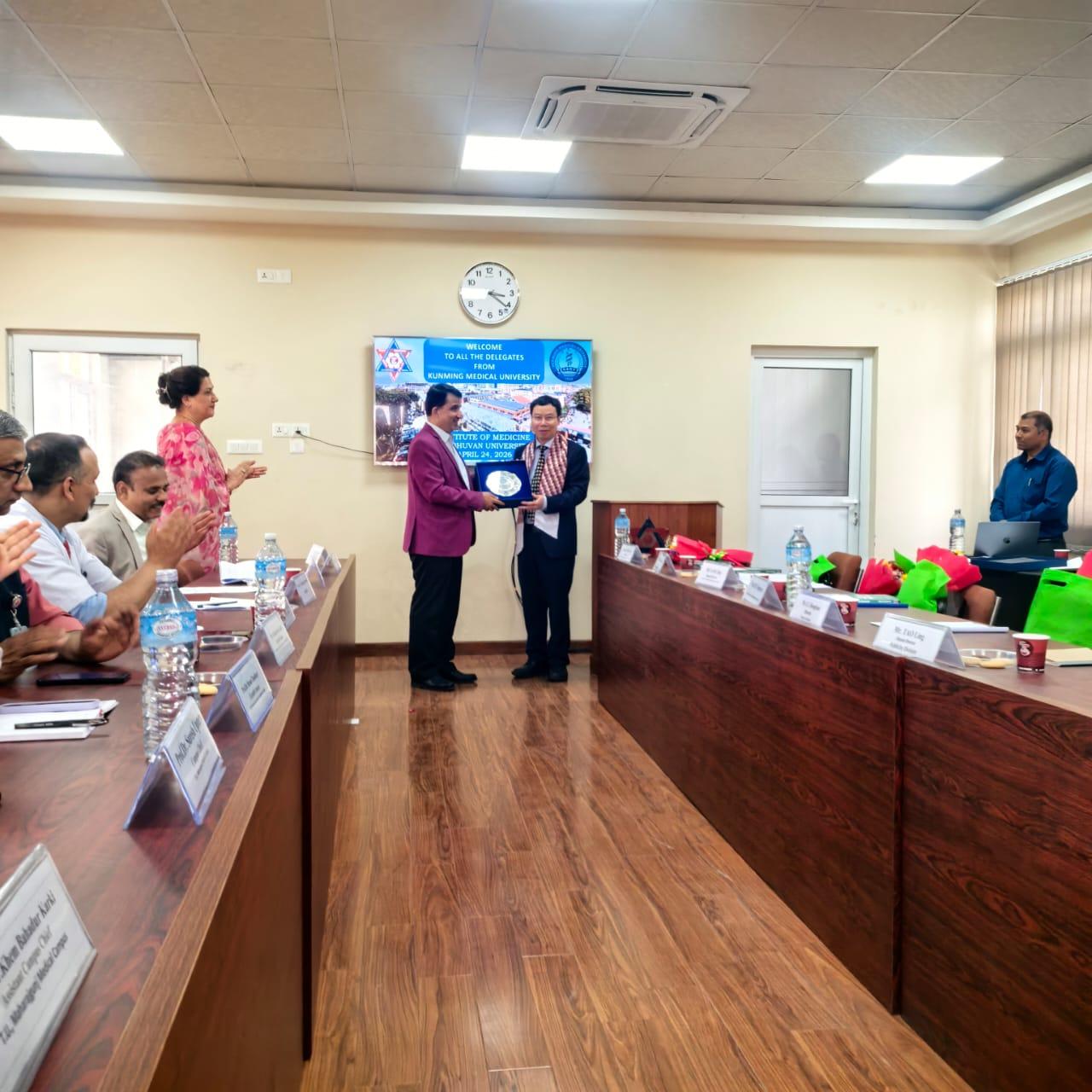 Visit by representatives/guests from Kunming Medical University, China